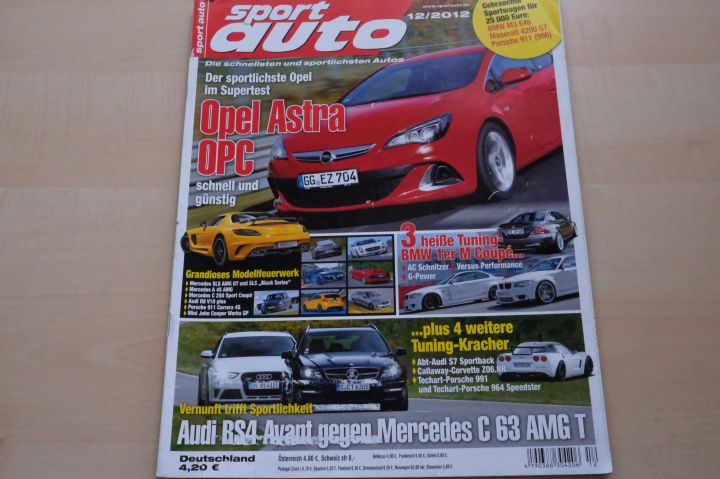 Deckblatt Sport Auto (12/2012)